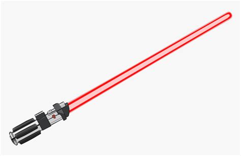 Transparent Red Lightsaber Png - Darth Vader Lightsaber Png, Png ...