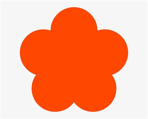 Orange Flower Clip Art