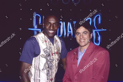 International Gladiators Presenters John Fashanu Mike Editorial Stock Photo - Stock Image ...