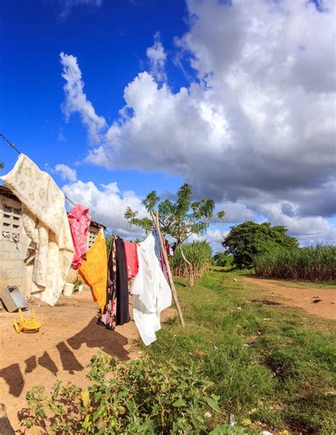 Haitian Refugee Camp in Dominican Republic Stock Photo - Image of barrack, plantation: 49930906