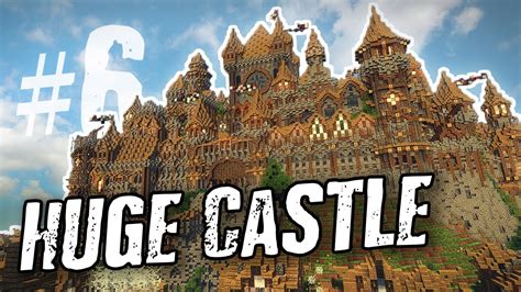 Minecraft: HUGE Medieval Castle | Update #6 - YouTube