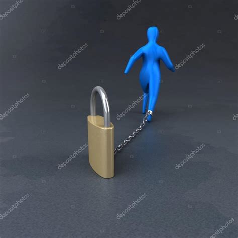 Burden symbol with padlock — Stock Photo © julos #125041606