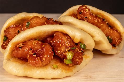 [Homemade] Korean Fried Chicken with Bao Buns | Food, Korean fried ...