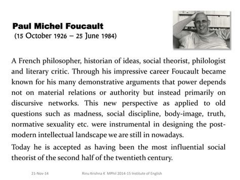 Michel Foucault Panopticon