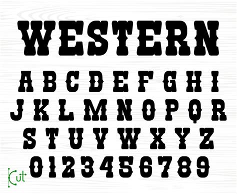 Western Font Wild West Font Old West Font Western Font Styles Cowboy ...