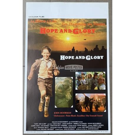 HOPE AND GLORY - Belgian Movie Poster Store