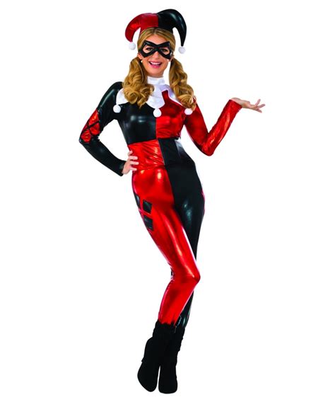 Batman Cosplay, Harley Quinn Jester PVC Costume Set Gotham Girls DC ...