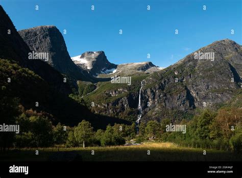 Briskdal glacier at Jostedal glacier national park, Norway, Europe Stock Photo - Alamy