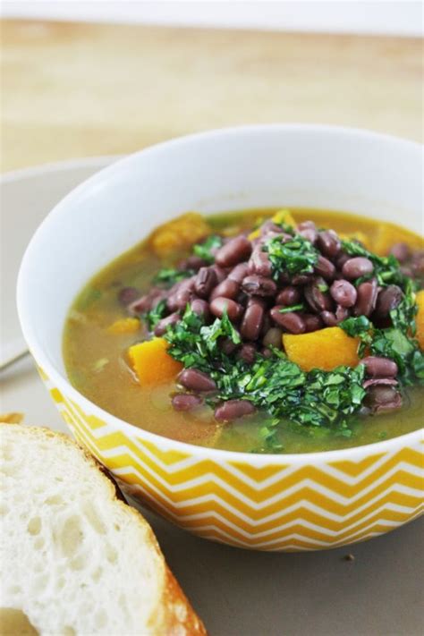 Vegan Adzuki bean and pumpkin soup