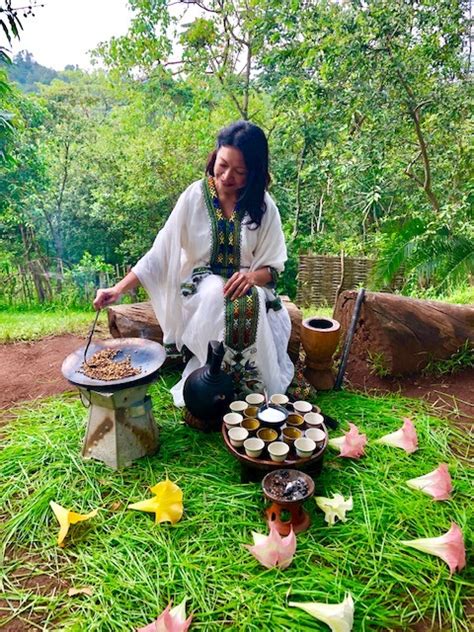 Ethiopian Traditional Coffee Ceremony