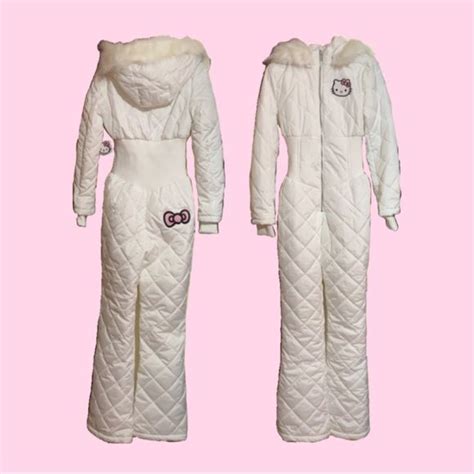 Hello kitty x Forever 21 Snowsuit Collaboration | Cute swag outfits, Hello kitty, Cute fashion