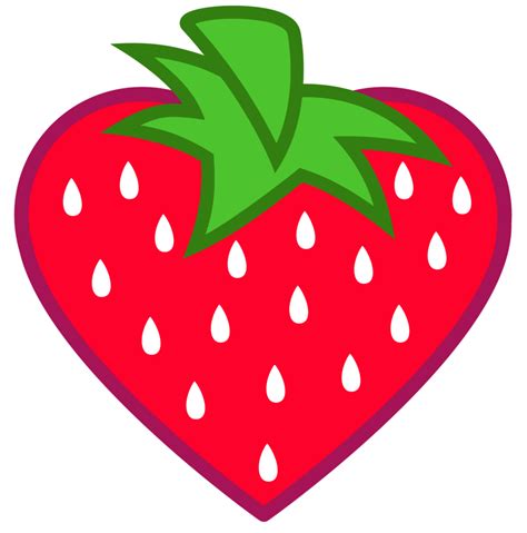 Heart Shape Strawberry Fruit - heart-shaped vector png download - 900* ...