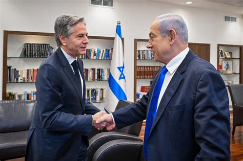 In Israel, Blinken says peace with neighbors hinges on path to Palestinian state | The Times of ...