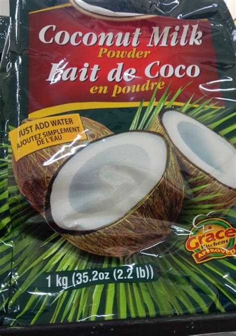 Grace Coconut Milk Powder 1 kg – Yardie Style Care Packages