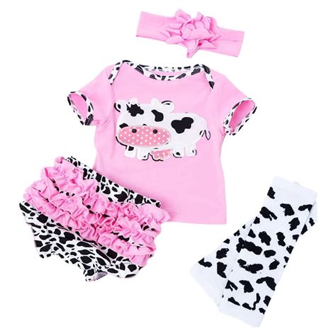 "Hemoton 4pcs Set: Pink Reborn Baby Girl Doll Clothes & Accessories for ...