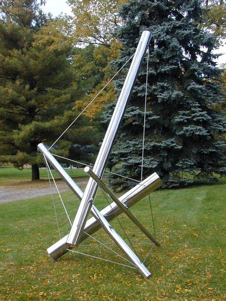 Kenneth Snelson 4 strut tensegrity (With images) | Sculpture installation