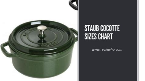 Staub Dutch Oven Sizes Guide/ Chart 2021 | Reviewho