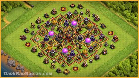 NEW ULTIMATE TH10 HYBRID/TROPHY Base 2023!! Town Hall 10 (TH10) Trophy Base Design – Clash of ...