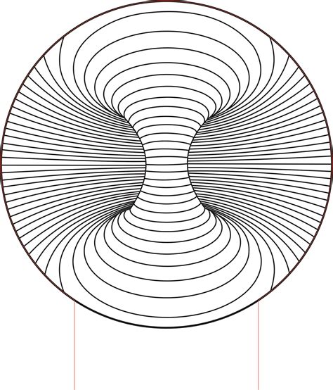 Double hole 3d illusion Led lamp vector file | Optical illusions art ...