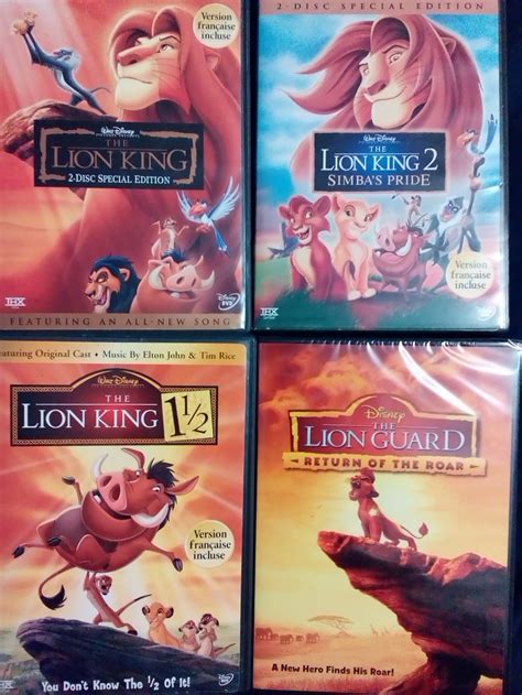 my lion king DVD collection with the lion guard by aliciamartin851 on ...