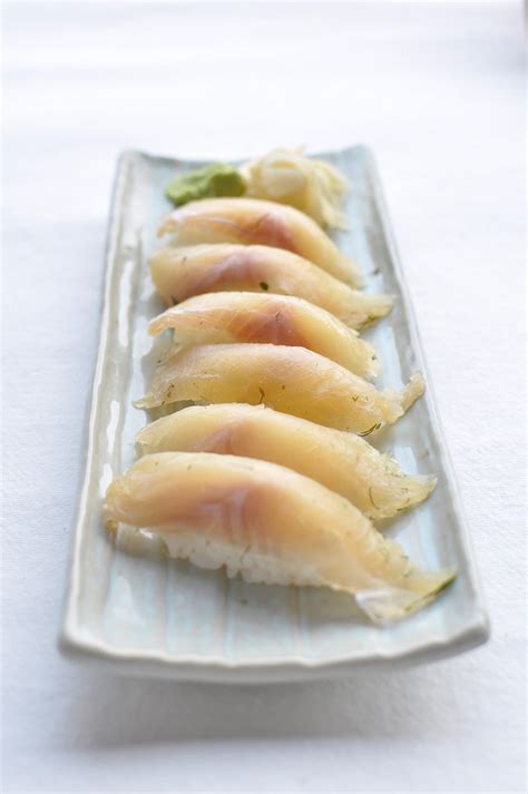 Gravad arctic char nigiri | sustainable seafood recipes | Marine ...