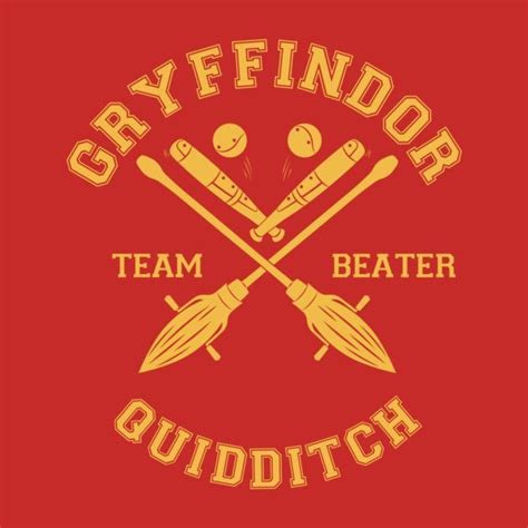 Gryffindor Quidditch Team Beater Harry James Potter, Mundo Harry Potter, Harry Potter World ...