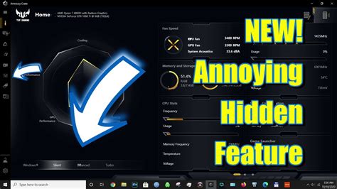 ASUS ARMORY CRATE NEW annoying FEATURE FIX, Control Fan Speed and ...