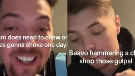 TikTok star Beavo goes viral for dangerous eating habits