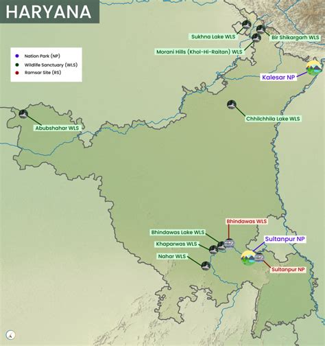 Haryana National Parks, Wildlife Sanctuaries & Ramsar Sites » LotusArise