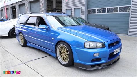 super rare Nissan Stagea R34 GTR Wagon (StationWagon) at the ...