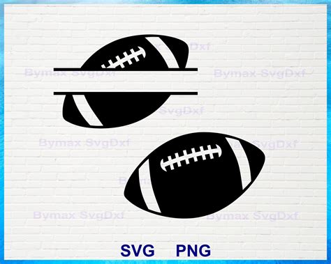 Football Svg, Football Monogram Svg, Player Name Football Svg, Png Clip ...