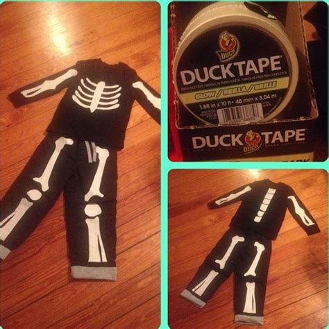 DUCK TAPE | Duck tape, Boy halloween costumes, Skeleton costume kids