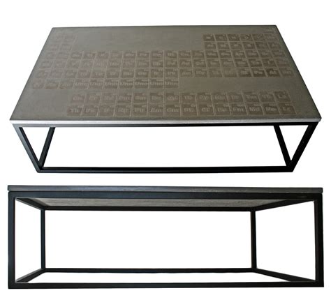If It's Hip, It's Here (Archives): Periodic Concrete Coffee Table by James DeWulf Is A Formula ...