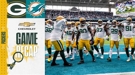 Game recap: 5 takeaways from Packers’ Christmas victory over Dolphins