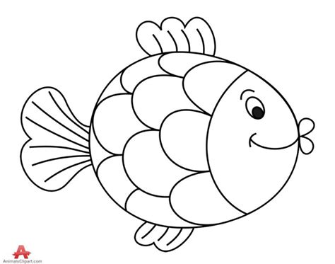 Fish outline comic outline of fish free clipart clipartfest - WikiClipArt