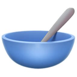 Bowl with Spoon Emoji (U+1F963)