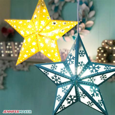 24 Paper Star Lantern Template - Free Popular Templates Design