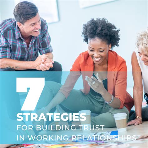 7 Strategies for Building Trust in Working Relationships - Inflexion