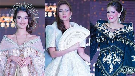 Miss Global 2018 Filipiniana Fashion Show - YouTube