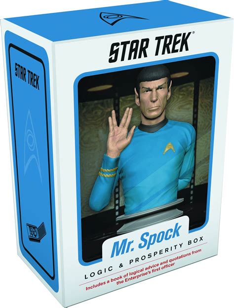 AUG131659 - MR SPOCK LOGIC & PROSPERITY IN A BOX - Previews World