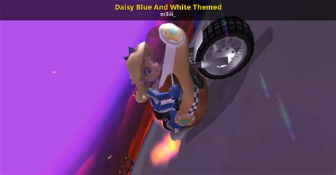 Daisy Blue And White Themed [Mario Kart Wii] [Mods]