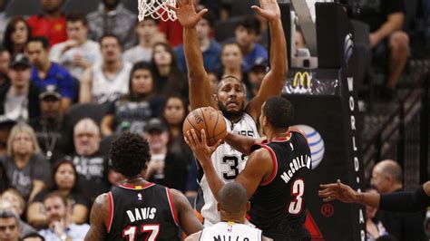 Blazers vs. Spurs Final Score: 93-80; San Antonio Shows Its Savvy While Portland Shows Its Youth ...