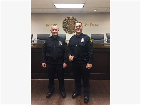 Pelham Police Department Welcomes 2 New Officers | Pelham, AL Patch