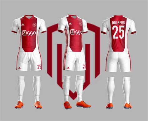 [CONCEPT KIT] Ajax - Adidas 2017/2018 on Behance | Sport shirt design, Adidas kit, Sports shirts