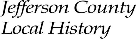 Jefferson County History