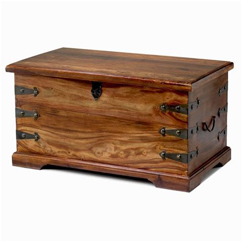 Indian Wooden Storage Trunks | Wooden Trunks for Sale | Sheesham Wooden ...