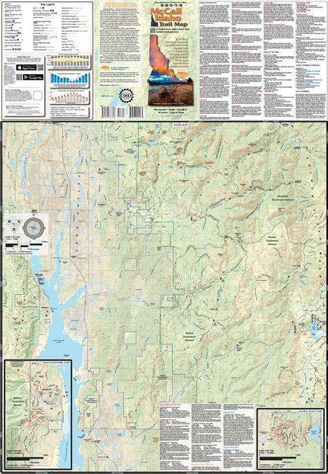 McCall, Idaho Trail Map - Adventure Maps