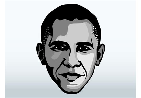 Barack Obama Face - Download Free Vector Art, Stock Graphics & Images