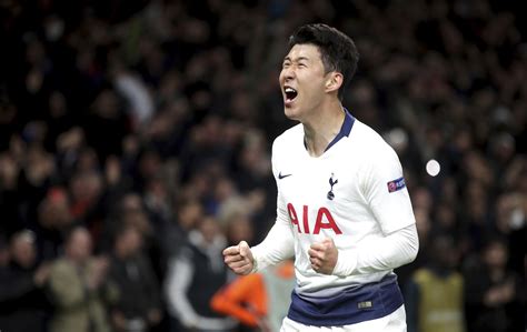 Son gives Tottenham CL lead over Man City after Kane injury