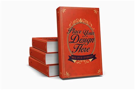 5 x 8 Stacked Hardcover Presentation PSD Mockup - Covervault | Mockup psd, Book cover mockup, Mockup